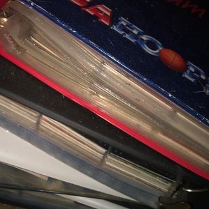 NBA and football and baseball cards